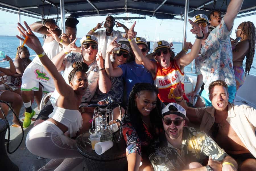 #1 All inclusive Hip Hop Boat Party in Miami - Choosing between daytime, sunset, and late night