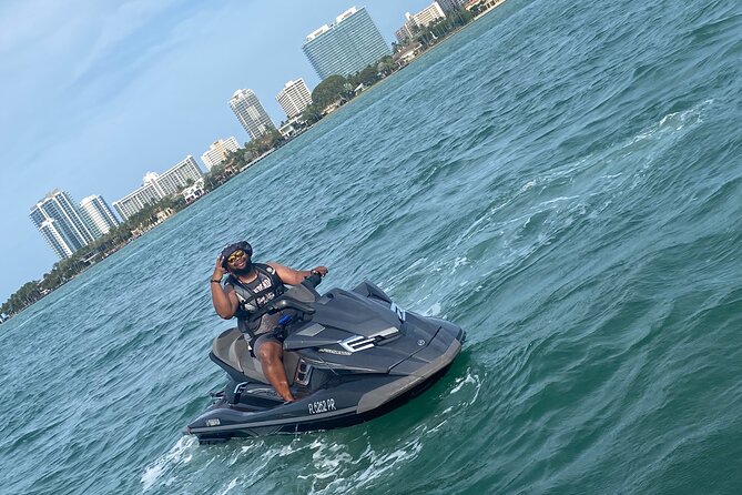 1-Hour Jet ski Ride in Miami, Florida - Sightseeing around Bayside, downtown, and the sandbar