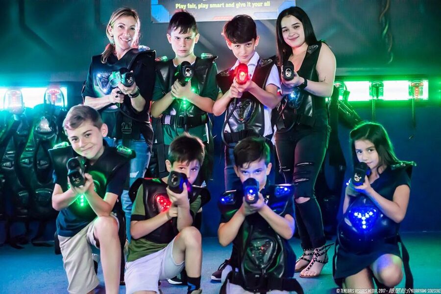 1 Hour of Unlimited Attractions & Arcade Games - Laser tag gives the hour a clear centerpiece
