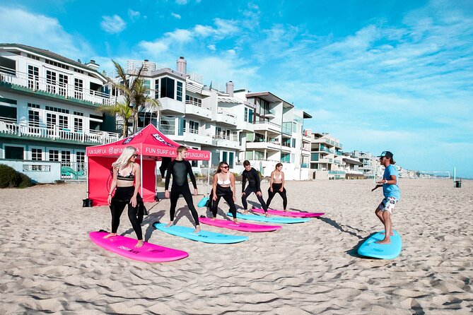 2 Hour Group Surf Lesson in Miami Beach - The first 20 to 30 minutes on the sand
