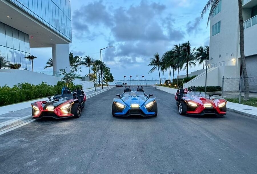 2 Hours Slingshot Rental Miami - We The Best !! - What a Miami Slingshot ride feels like