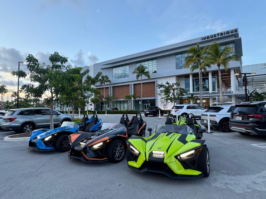 2 Hours Slingshot Rental Miami - We The Best !! - Making the most of two hours