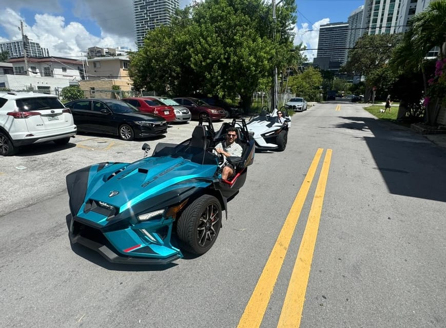 2 Hours Slingshot Rental Miami - We The Best !! - Delivery makes the two-hour rental easier