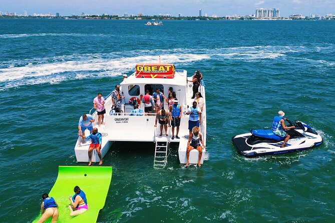3 Hour Party Boat Jet ski Banana Tube and open bar in Miami - Jet skis, tubes, and the right level of adventure
