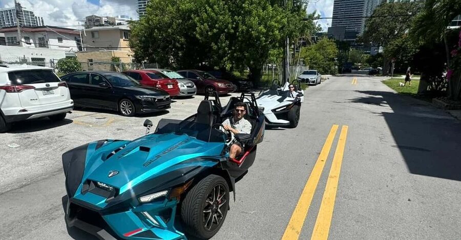 3 to 4 Hours Slingshot Rental Miami - We The Best !! - Customer service and language support