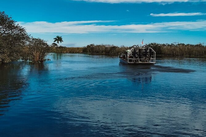 60 min. Everglades Airboat ride & pick-up ,small group +pro guide - Pickup from Miami, with careful timing required