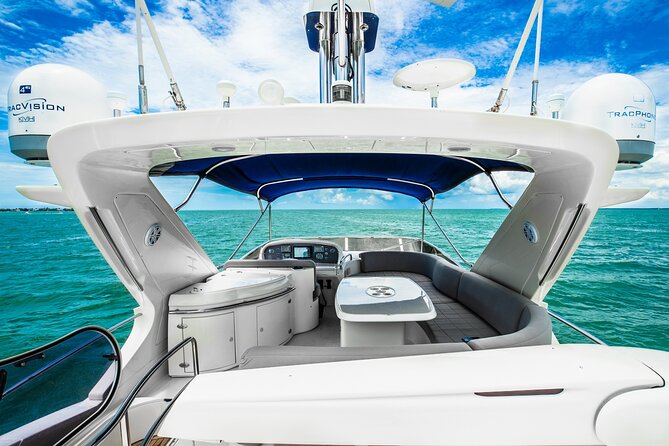 62' Azimut Yacht Charter - Passing Miami’s major port
