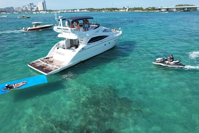 65ft Yacht Charter in Miami - Leaving Pelican Harbor Marina