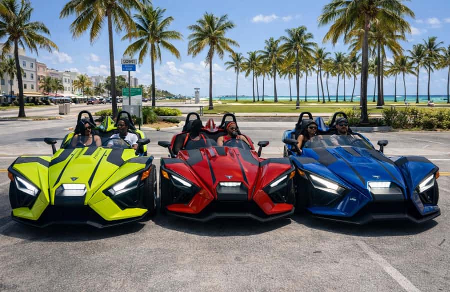 Affordable Polaris Slingshot - Hourly Rentals Available - Why a Polaris Slingshot changes a short Miami outing