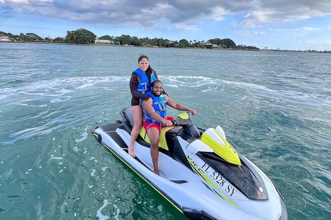 AquaFusion Combo: Jet Ski + Party Boat Excursion (Groups) - A boat ride from Pelican Harbor to Haulover Beach Park