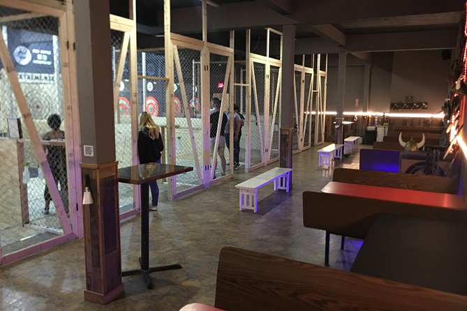 Axe Throwing 60 Min - Downtown Miami Location and Timing