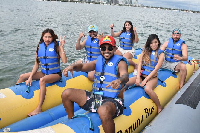 Banana Boat Tubing Ride with Miami Watersports - Age, weight, and health rules