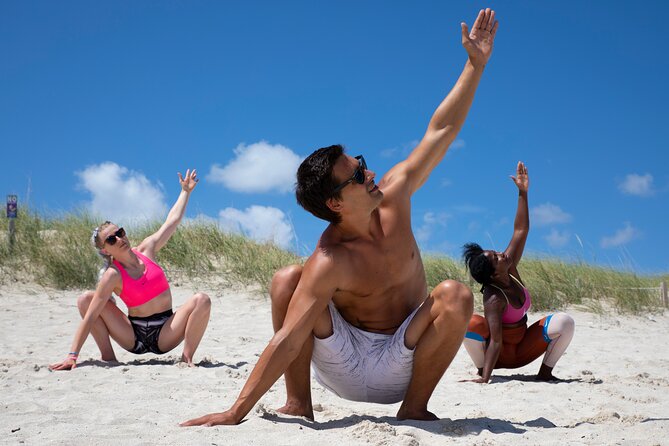 Beach Yoga Experience in Miami Beach - Damian’s teaching style and the end of class
