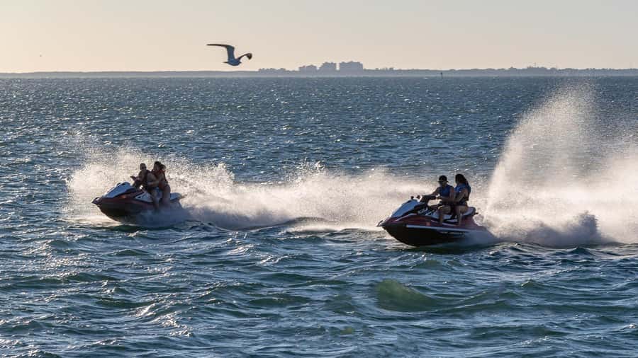 Best Jet Ski Rental in Miami with Free Boat Ride - One hour around Biscayne Bay and Miami Beach