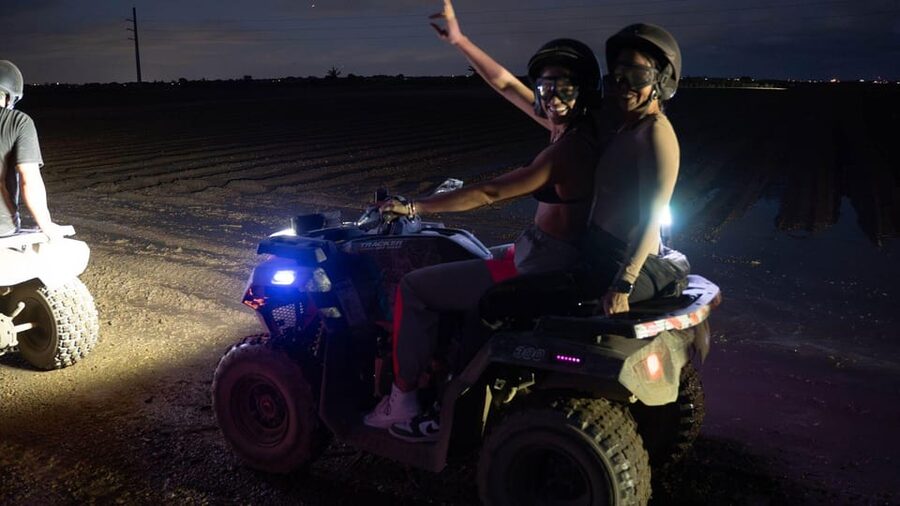 Best-Selling Miami ATV: Day or Night Ride w/ FREE Pics+Video - Sunflowers, open views, and possible sunset light
