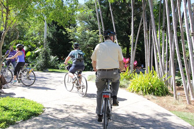 Bicycle Rental in Miami Beach - Crossing the Venetian Causeway toward Miami