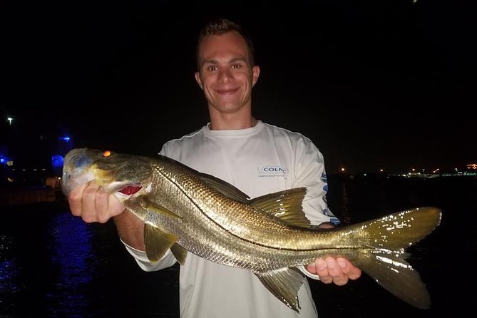 Biscayne Bay Night Fishing Charters - A four-hour night on Biscayne Bay