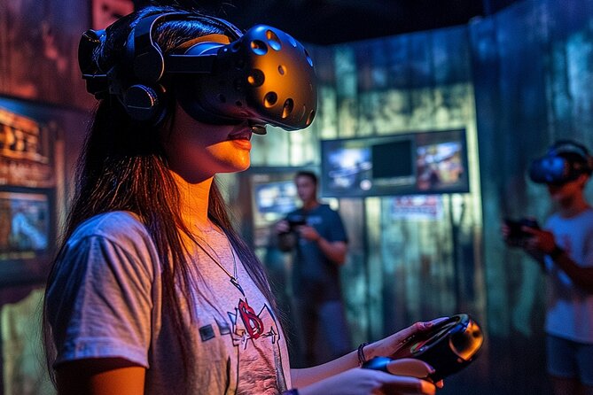 Bundle: 1 hour Axe Throwing+ 1 hour VR Escape Game - Starting with one hour of axe throwing