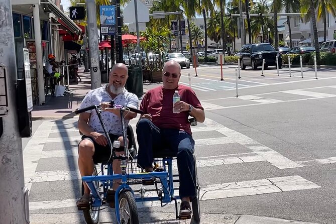 Electric Side By Side Bike Rentals - The Miami Beach Boardwalk and its long Atlantic views