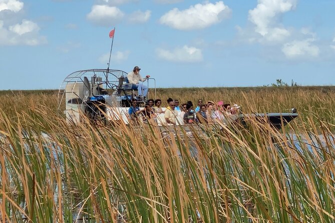 Everglades Airboat Adventure with Roundtrip Bayside Transfer - From Bayside Marketplace to the Everglades