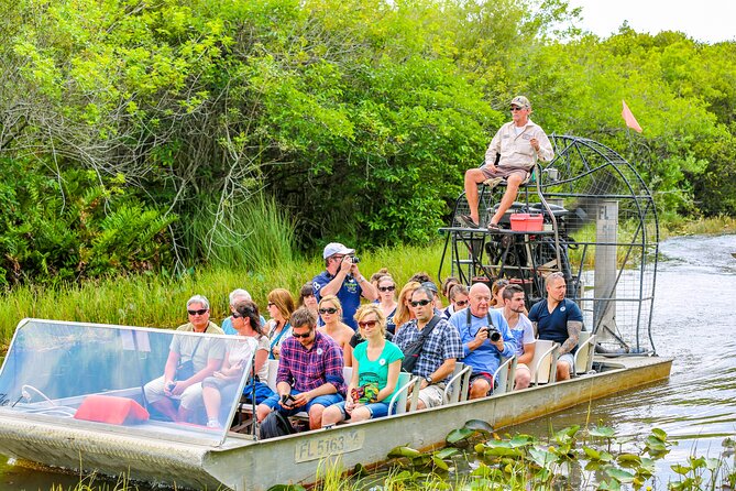 Everglades Airboat Safari Adventure with Transportation - The guides and the quality of the boat commentary