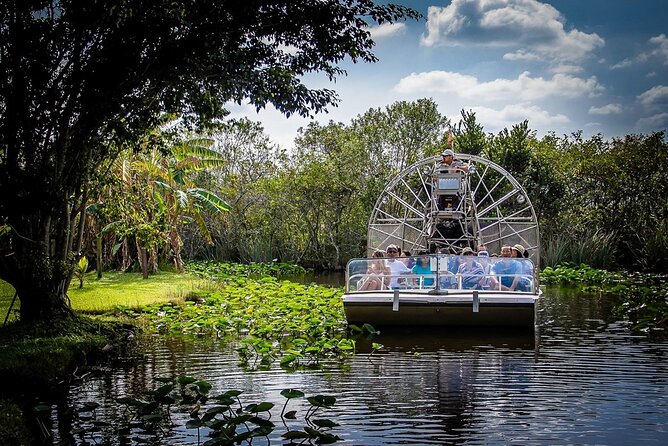 Everglades, Boat Cruise & Open-Top Bus Tour From Miami - Cancellation and practical details