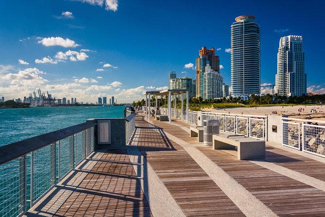 Fly South Beach Via Flysobe Parasail - The parasail flight at 350 feet