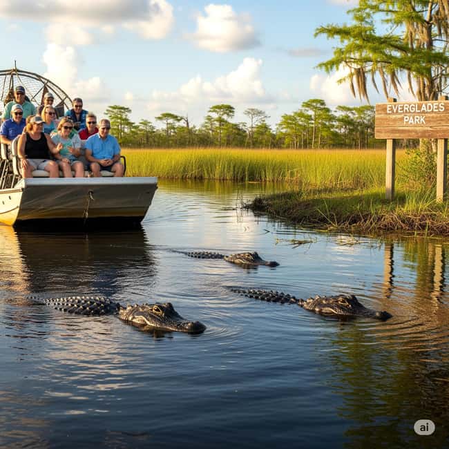 From Miami Beach: Everglades Airboat & Gator Spotting Tour - The bus ride from Miami takes patience