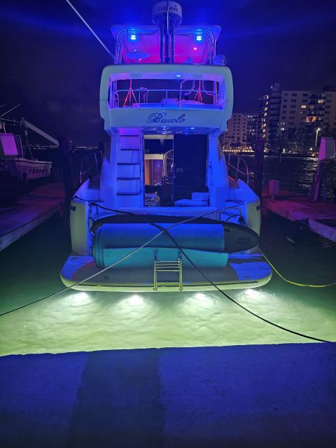 From North Bay Village: Private Boat Party with Champagne - Cruising past Millionaires Row and Star Island