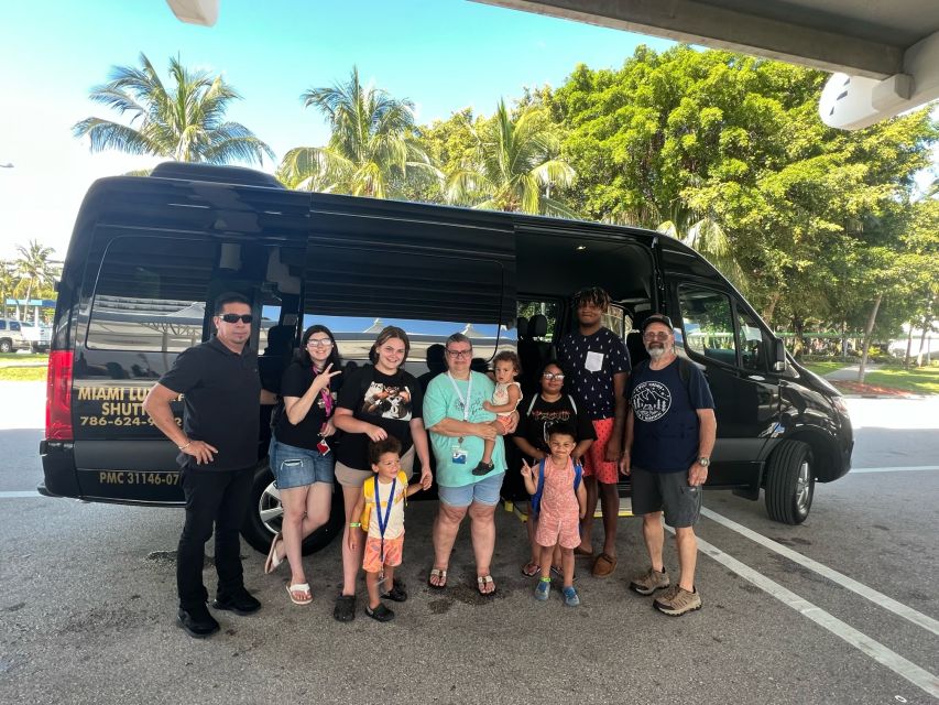 Ft. Lauderdale Airport Shuttle to Miami Port/Hotel Van14pax - A 45-minute ride to the Port of Miami