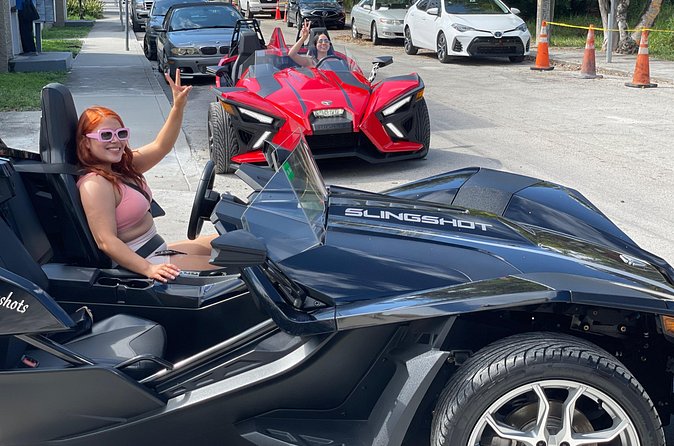 Full 24 hour Slingshot Rental - Sharing the Driving With Two People