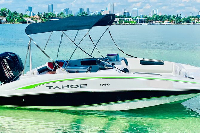 Fun Boat Rental with Captain in Miami Beach - up to 6 people - Stop 3: Miami’s waterfront views