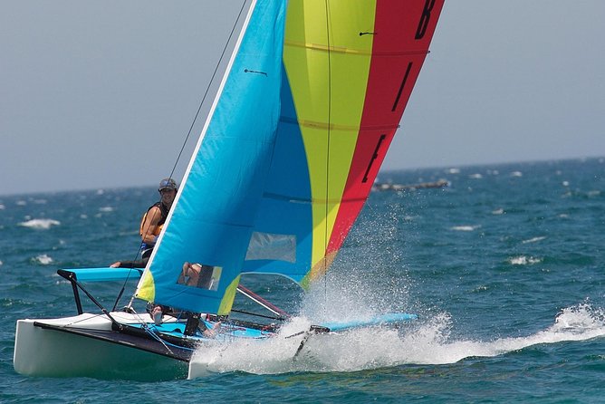 Hobie Cat Sailing with Miami Watersports - The value of the $59 starting price