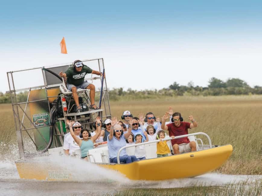 Homestead: Everglades Alligator Farm Entry and Airboat Ride - Hundreds of alligators and a closer look at their lives