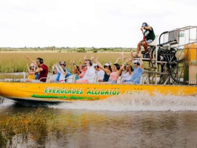 Everglades Alligator Farm Entry and Airboat Ride