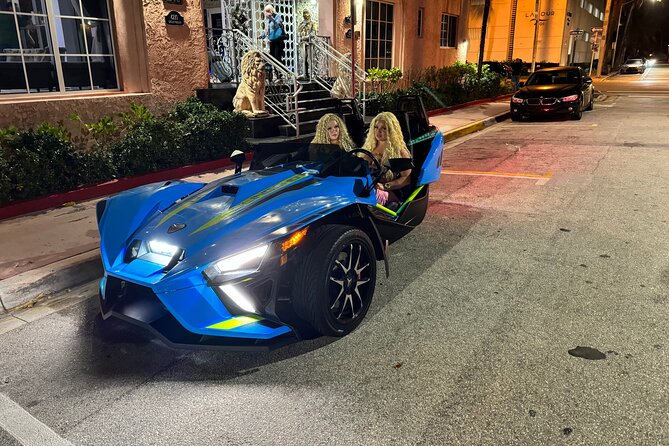 Hourly & Daily Slingshot Rental Miami - What the open-air design adds, and what it takes away