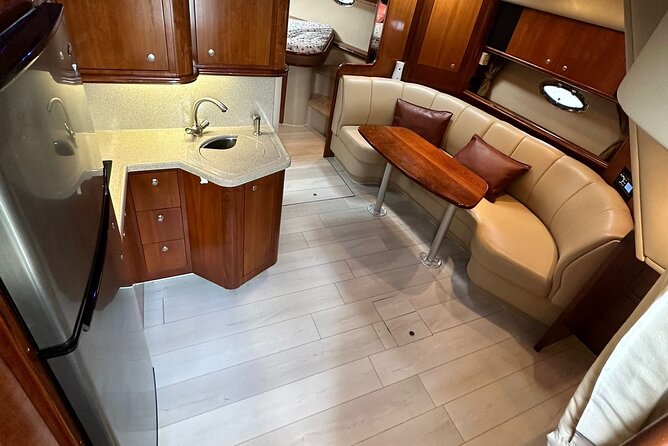 Island Fun Yacht Rental in Miami Beach - The Captain, Mate, and Extra Charge