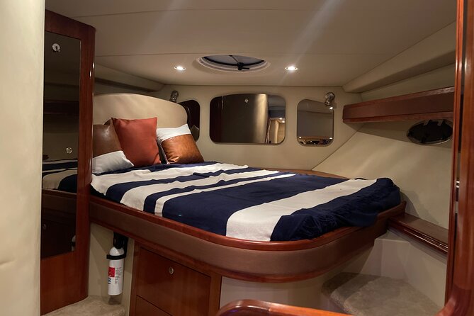Island Fun Yacht Rental in Miami Beach - Food, Drinks, Ice, and Storage