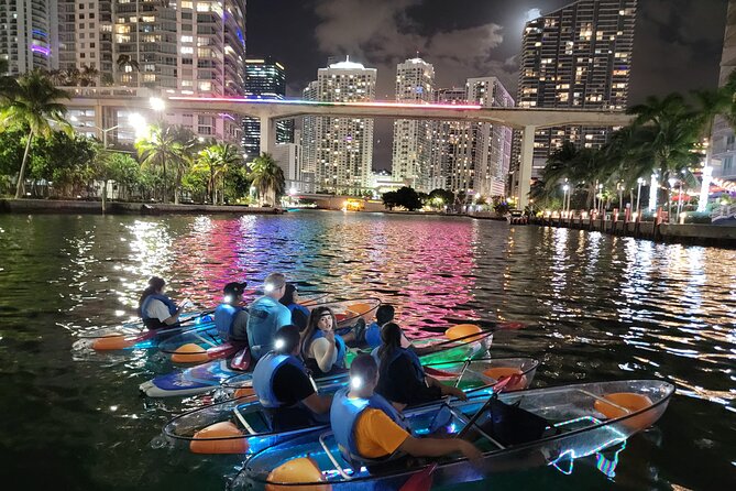L.E.D. Light Kayak Miami City Lights - Key points to know before booking