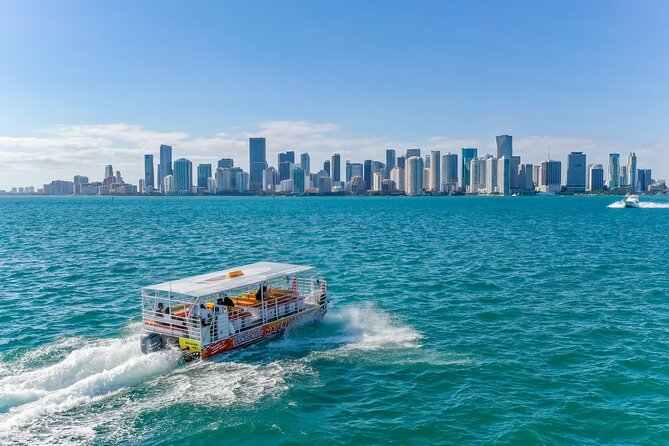 Maimi Water Taxi on Biscayne Bay to & from South Beach - Leaving Bayside Marketplace on Biscayne Bay