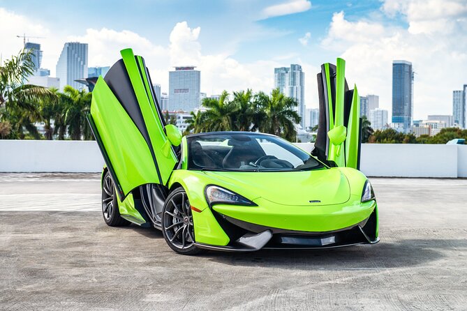 McLaren 570S Spyder - Supercar Driving Experience Tour in Miami, FL - Key points to know before booking