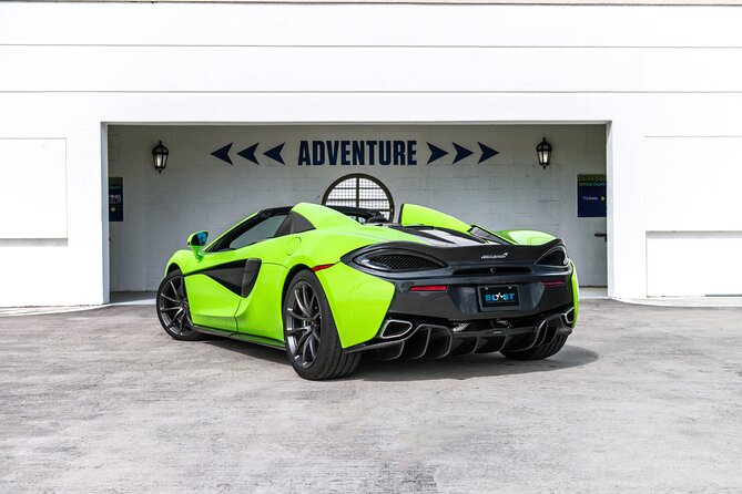 McLaren 570S Spyder - Supercar Driving Experience Tour in Miami, FL - A short route with plenty of Miami scenery