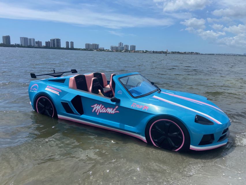 Miami: 1-hour Jetcar Rental - Shared ride or 2-hour private jetcar?
