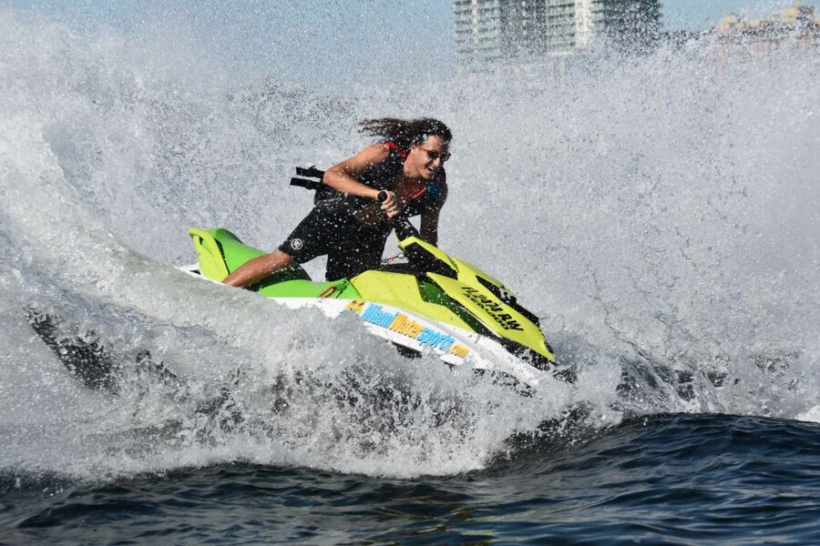 Miami: #1 Jet Ski Company used by Celebrities - A fast ride with the Miami skyline in view