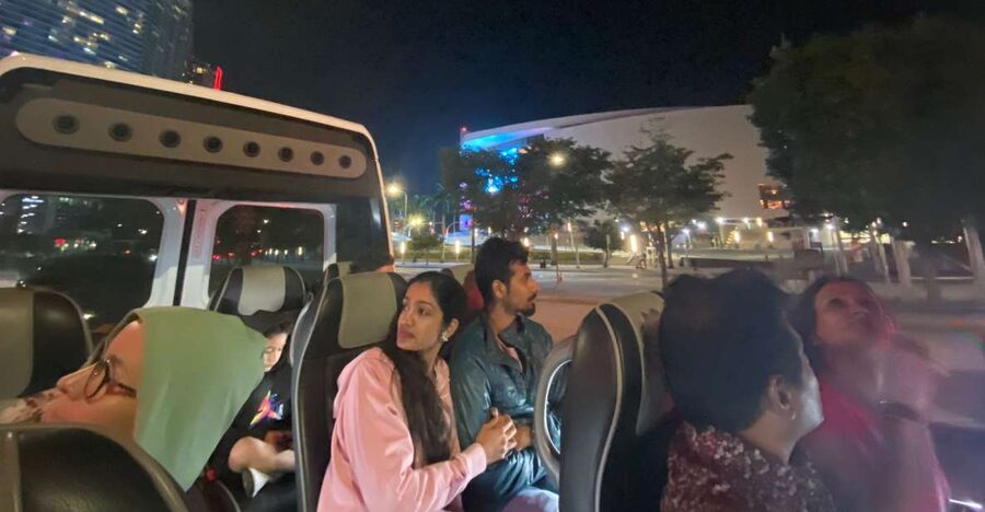 Miami: 2-Hour Guided Panoramic City Tour by Night - Downtown Miami and the city skyline