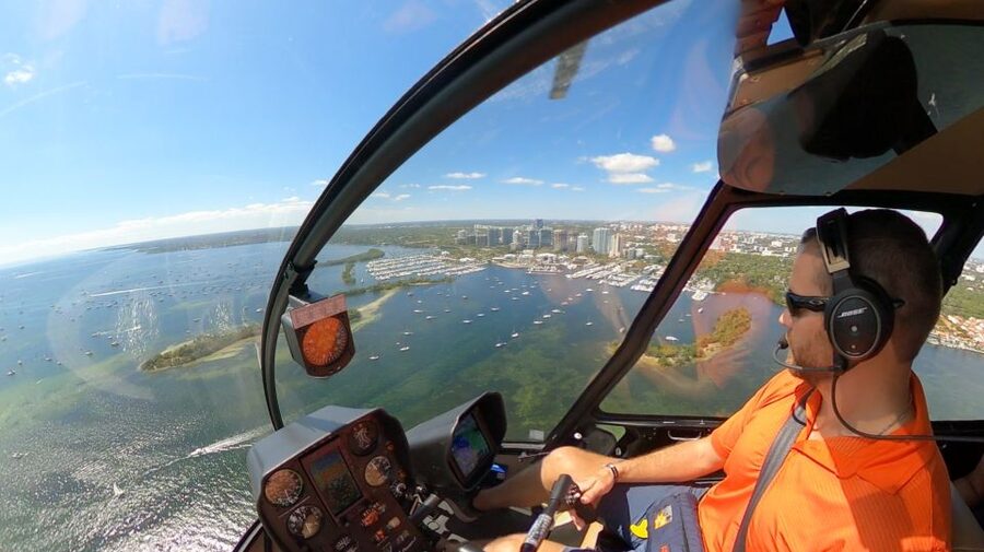 Miami: 20-Minute Private Helicopter Tour - Brickell Key and the Downtown Miami skyline