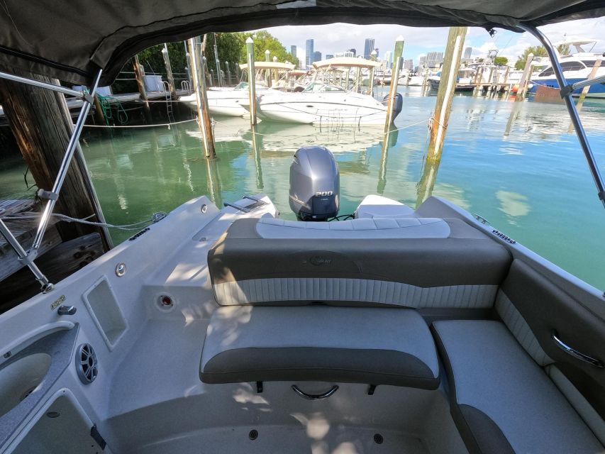 Miami: 24-Foot Private Boat for up to 8 People - Cancellation and booking flexibility