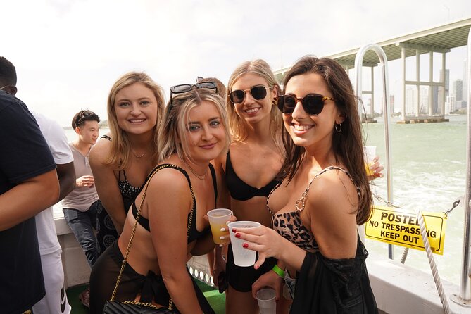 Miami: 3-Hours All Inclusive Party Boat Cruise - What the three-hour cruise actually includes