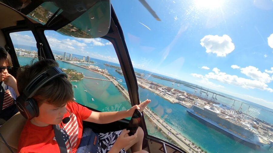 Miami: 30-Minute Helicopter Tour - Beach, Downtown & Islands - Miami from the air, from Coral Gables to South Beach