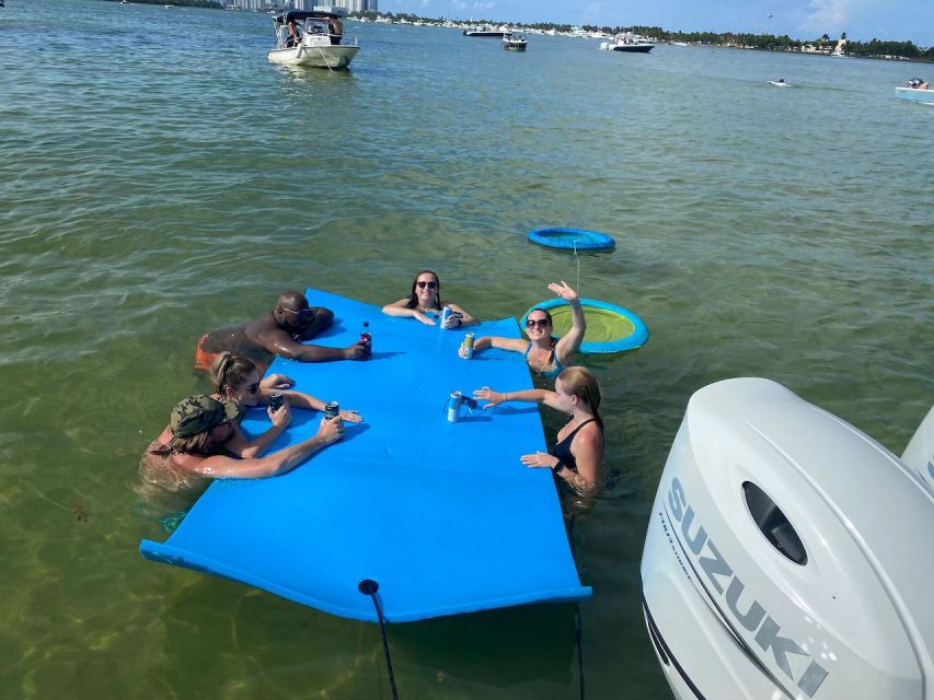 Miami: 4-Hour Island Hopping Boat Trip with Water Toys - What is included, and what you still need